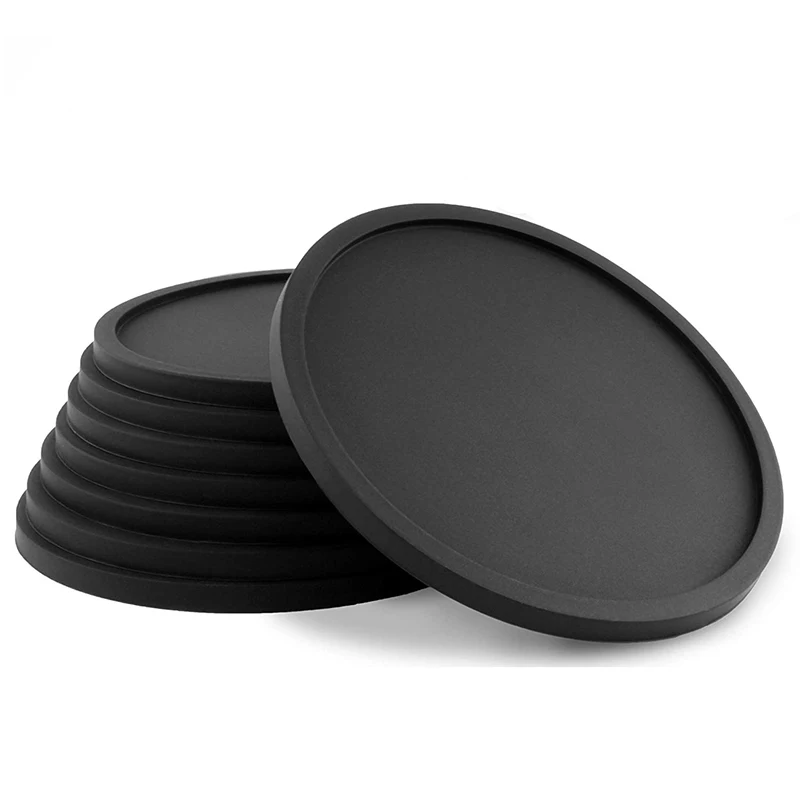 Coasters For Drinks - Protect Furniture From Water Marks or Damage, Tabletop Protection for Any Kinds Table, Set of 8, Black
Coasters For Drinks - Protect Furniture From Water Marks or Damage, Tabletop Protection for Any Kinds Table, Set of 8, Black