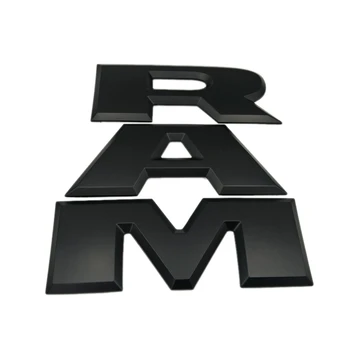 One Set Car Tailgate 3D RAM Letter Logo Emblem Rear Trunk Badge Sticker for Dodge Ram 1500 2015 2016 2017 2018 Black
One Set Car Tailgate 3D RAM Letter Logo Emblem Rear Trunk Badge Sticker for Dodge Ram 1500 2015 2016 2017 2018 Black