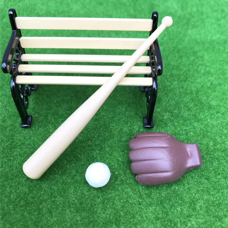1: 12 Dollhouse Dollhouse Mini Outdoor Scene Ob11 Accessories Model Baseball Rod Gloves Three-piece Set
1: 12 Dollhouse Dollhouse Mini Outdoor Scene Ob11 Accessories Model Baseball Rod Gloves Three-piece Set