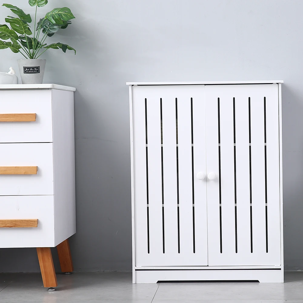 Bathroom Cabinets Double Door Three-Layer 80cm High Storage Cabinet PVC 63x31x80 CM E2S
Bathroom Cabinets Double Door Three-Layer 80cm High Storage Cabinet PVC 63x31x80 CM E2S