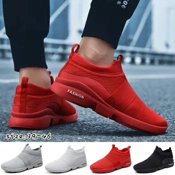 Fashion Men's Casual Running Sport Shoes Man Slip on Breathable Flats Shoes
Fashion Men's Casual Running Sport Shoes Man Slip on Breathable Flats Shoes