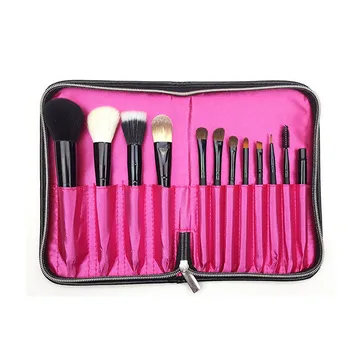 Black Makeup Brush Bag Zipper Makeup Brush Bag Solid Color Multifunctional Travel Make Up Bags Zipper Make-Up Case
Black Makeup Brush Bag Zipper Makeup Brush Bag Solid Color Multifunctional Travel Make Up Bags Zipper Make-Up Case