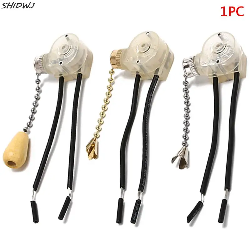1PC DIY Universal Home Ceiling Fan Lamp Pull Switch Wall Light Replacement Pull Chain Cord Switch Lighting Accessories
1PC DIY Universal Home Ceiling Fan Lamp Pull Switch Wall Light Replacement Pull Chain Cord Switch Lighting Accessories