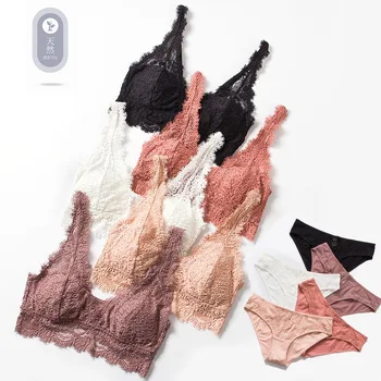 Sexy Lace French Underwear Cotton Wire-Free Push Up Bra Set Women Comfortable Leisure Lingerie Summer 5 Colour Brassiere Panties
Sexy Lace French Underwear Cotton Wire-Free Push Up Bra Set Women Comfortable Leisure Lingerie Summer 5 Colour Brassiere Panties
