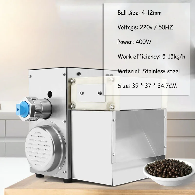 Mini Tapioca Pearl Making Machine Taro Ball Cassava Ball Maker Popping Boba Pearl Make Machine No Filling Round Dumpling Machine
Mini Tapioca Pearl Making Machine Taro Ball Cassava Ball Maker Popping Boba Pearl Make Machine No Filling Round Dumpling Machine