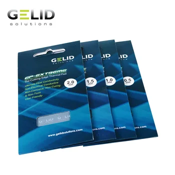 GELID Heat Dissipation Silicone Pat Notobook Thermal Mad For North South Bridge 12W/mk 80x40mm 0.5mm/1.0mm/1.5mm/2.0mm/3.0
GELID Heat Dissipation Silicone Pat Notobook Thermal Mad For North South Bridge 12W/mk 80x40mm 0.5mm/1.0mm/1.5mm/2.0mm/3.0