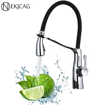 Spray Black Rubber Tube Kitchen Faucet Mixing Faucet Pull Down Flow Sprayer Hot And Cold Water Double Mode Faucet
Spray Black Rubber Tube Kitchen Faucet Mixing Faucet Pull Down Flow Sprayer Hot And Cold Water Double Mode Faucet