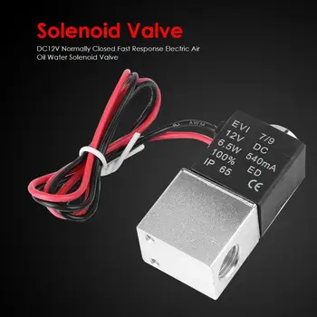 DC 12V Solenoid Valve Normally Closed Electric Switch Inlet/Outlet Air Oil Water Control Household Plumbing Accessories
DC 12V Solenoid Valve Normally Closed Electric Switch Inlet/Outlet Air Oil Water Control Household Plumbing Accessories