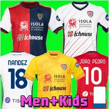 

21/ 22 Cagliari Calcio soccer jerseys home away third 2021 2022 godin JOAO PEDRO NANDEZ NAINGGOLAN MARIN Simeone SOTTIL olive PA