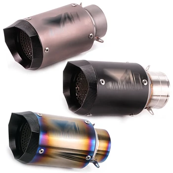 Motorcycle Exhaust Pipe Muffler Scooter for Sc Project Exhaust Parts Motorcycle 60MM Inlet Universal Exhaust AR Exhaust R6 mt09
Motorcycle Exhaust Pipe Muffler Scooter for Sc Project Exhaust Parts Motorcycle 60MM Inlet Universal Exhaust AR Exhaust R6 mt09