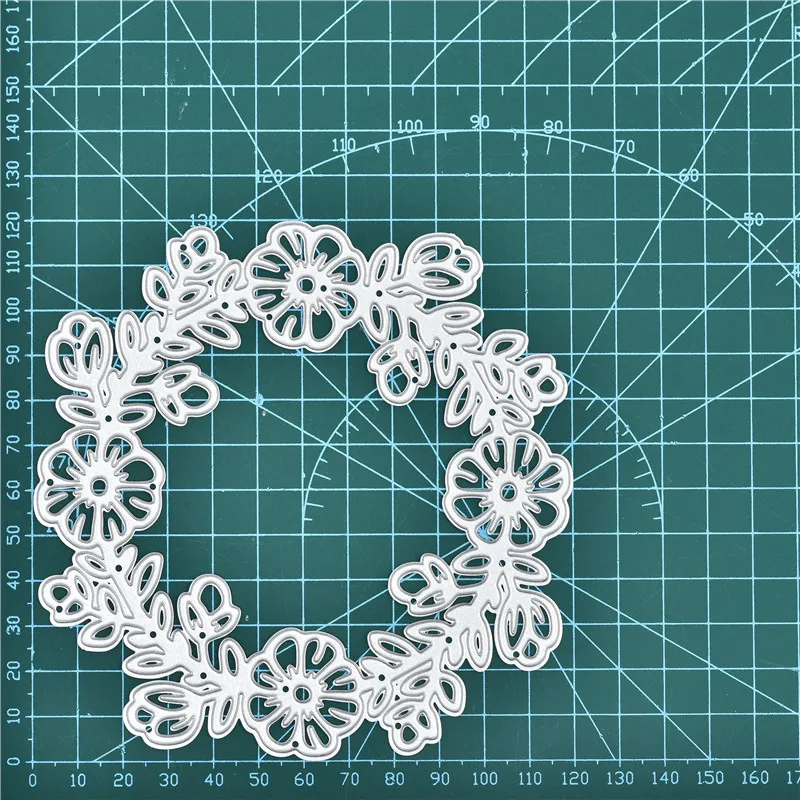 DiyArts Flower Wreath Metal Cutting Dies for DIY Dies Scrapbooking Paper Cards Die Cut Photo Album Card Making Crafts New 2019
DiyArts Flower Wreath Metal Cutting Dies for DIY Dies Scrapbooking Paper Cards Die Cut Photo Album Card Making Crafts New 2019
