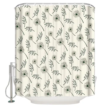 Waterproof Polyester Fabric Shower Curtain Lovely Dandelion Plant Shower Curtain
Waterproof Polyester Fabric Shower Curtain Lovely Dandelion Plant Shower Curtain
