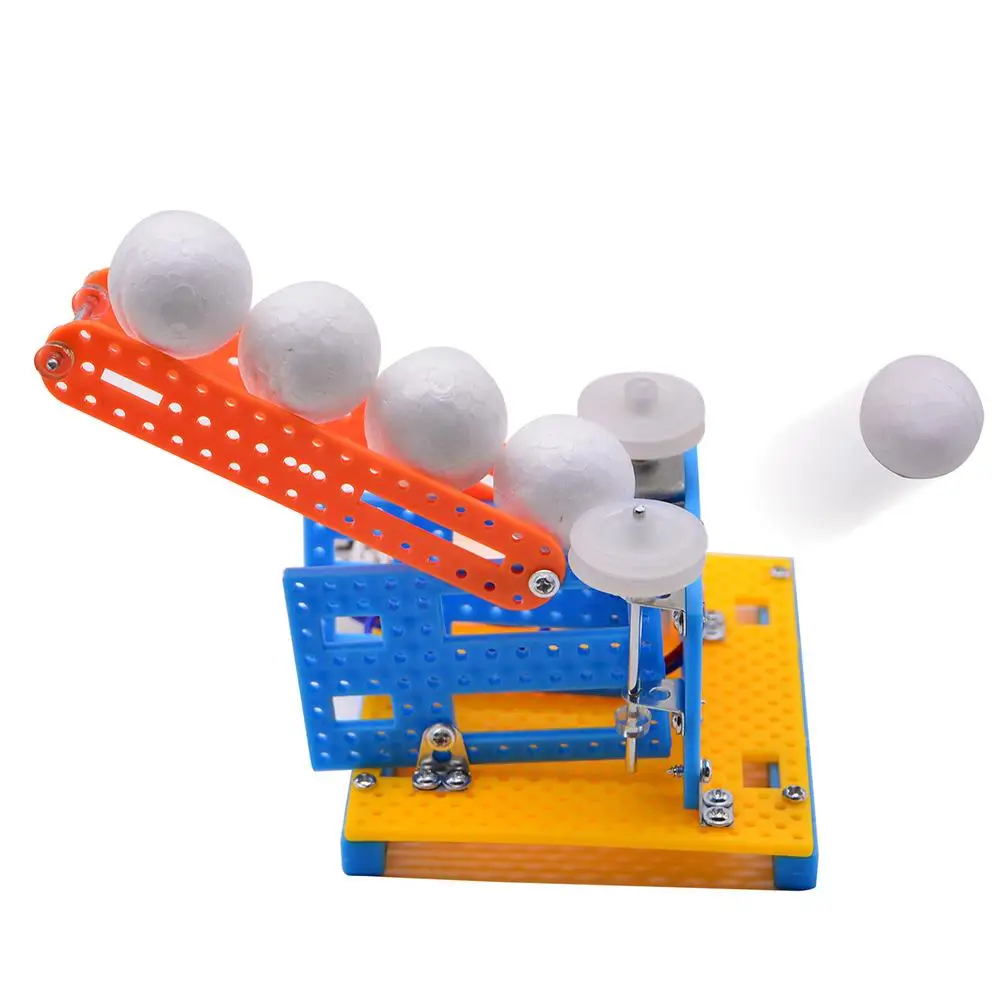 DIY Automatic Ball Pitching Machine Toy School Education Science Project Model Intelligence Developmental Toys gift for Toddle
DIY Automatic Ball Pitching Machine Toy School Education Science Project Model Intelligence Developmental Toys gift for Toddle