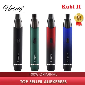 Original Hotcig Kubi II Refillable Pod Vape Kit 550mAh Battery E Cigarette Kit w/ 1.2ohm Pod Cartridge Type C Charging Vs Kubi
Original Hotcig Kubi II Refillable Pod Vape Kit 550mAh Battery E Cigarette Kit w/ 1.2ohm Pod Cartridge Type C Charging Vs Kubi