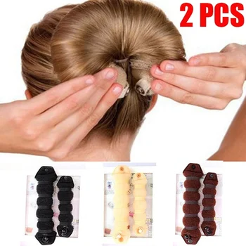 2PCS/lot Hair Styling Former Magic Sponge Bun Maker Donut Ring Shaper Foam Braider Tool For Women Girl's DIY Hair Style
2PCS/lot Hair Styling Former Magic Sponge Bun Maker Donut Ring Shaper Foam Braider Tool For Women Girl's DIY Hair Style