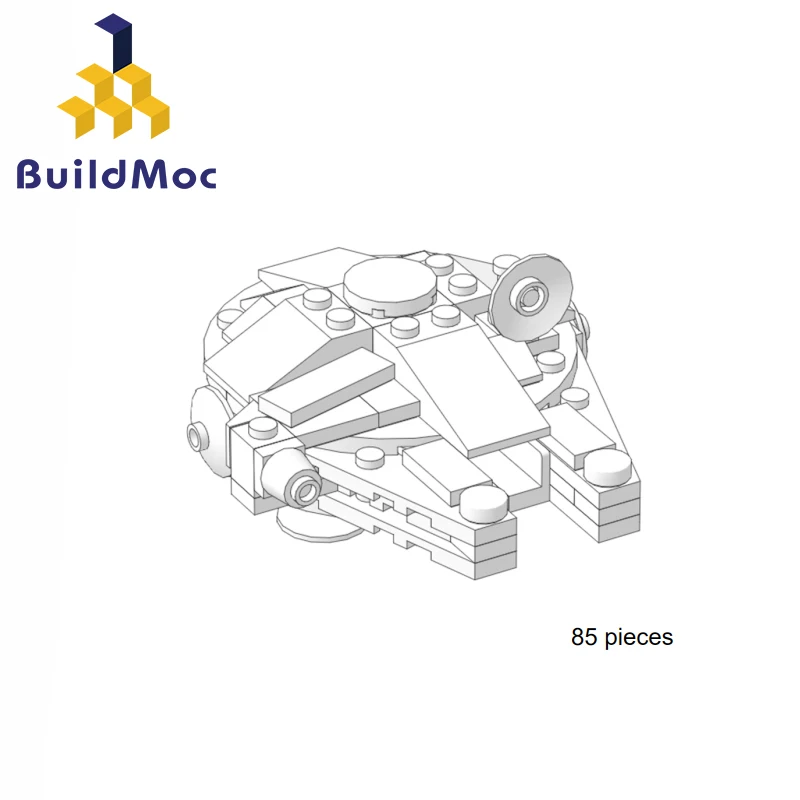 BuildMoc Star Wars Millennium Mini 05007 Falcon Spacecraft Building Blocks City DIY Creative Brick Model Figures Educational Kid
BuildMoc Star Wars Millennium Mini 05007 Falcon Spacecraft Building Blocks City DIY Creative Brick Model Figures Educational Kid