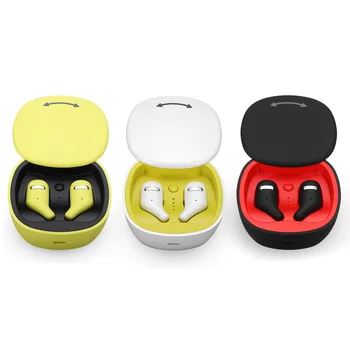 Mini TWS Wireless bluetooth 5.0 Earphone Bilateral Sports Waterproof Rotatable Cover Headset with Charging Box for Phones
Mini TWS Wireless bluetooth 5.0 Earphone Bilateral Sports Waterproof Rotatable Cover Headset with Charging Box for Phones