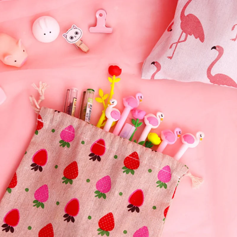 Cotton Strawberry Drawstring Bag Women Travel Makeup Case Cosmetics Shoes Cloth Storage Case Organizer Bags Christmas Gift
Cotton Strawberry Drawstring Bag Women Travel Makeup Case Cosmetics Shoes Cloth Storage Case Organizer Bags Christmas Gift