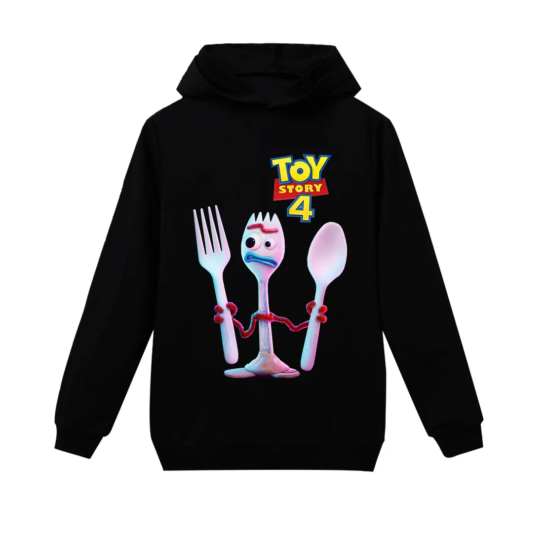 2020 История игрушек 4 Forky Alien Вуди с капюшоном для детей детская одежда мальчиков и
