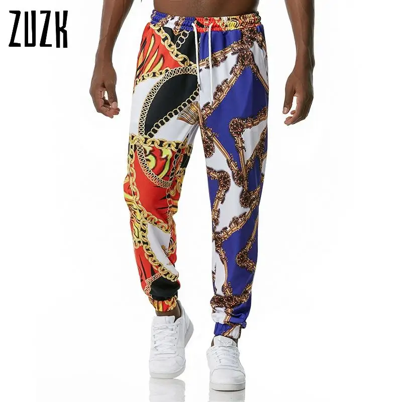 ZUZK Hip Hop Joggers Pants Men Streetwear Chain Stitching Printed Harem Pants Fashion Loose Pantalones Hombre For Men Sweatpants
ZUZK Hip Hop Joggers Pants Men Streetwear Chain Stitching Printed Harem Pants Fashion Loose Pantalones Hombre For Men Sweatpants