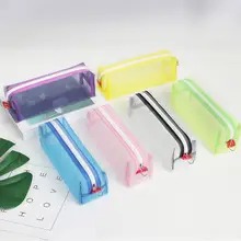 6-color Mesh Nylon Pencil Case Office School Stationery Cosmetic Bag Simple Storage Bag Transparent Pencil Case Pencil Case
6-color Mesh Nylon Pencil Case Office School Stationery Cosmetic Bag Simple Storage Bag Transparent Pencil Case Pencil Case