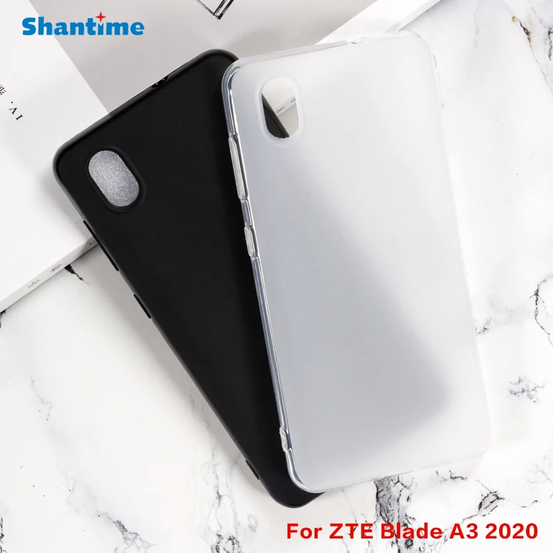 Защитный чехол для телефона ZTE Blade A3 2020 гелевый силиконовый Avid 579 мягкий из