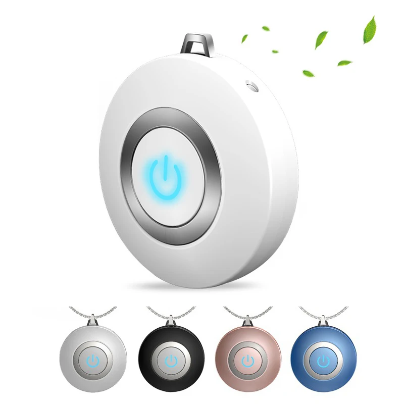 Wearable Air Purifier Necklace Mini Portable USB Air Cleaner Negative Ion Generator Low Noise Air Freshener
Wearable Air Purifier Necklace Mini Portable USB Air Cleaner Negative Ion Generator Low Noise Air Freshener