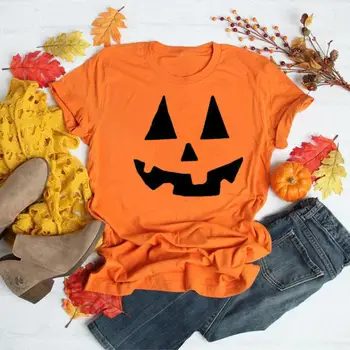 2020 Summer Woman tshirts Fun Pumpkin Printed Tops Graphic t shirts Goth Round Neck Short Sleeve T-Shirt Top Large Size S-3XL
2020 Summer Woman tshirts Fun Pumpkin Printed Tops Graphic t shirts Goth Round Neck Short Sleeve T-Shirt Top Large Size S-3XL