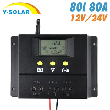 Cross-Border Solar Controller 80a60a 12/24V PWM Street Lamp Controller with LCD Screen
Cross-Border Solar Controller 80a60a 12/24V PWM Street Lamp Controller with LCD Screen