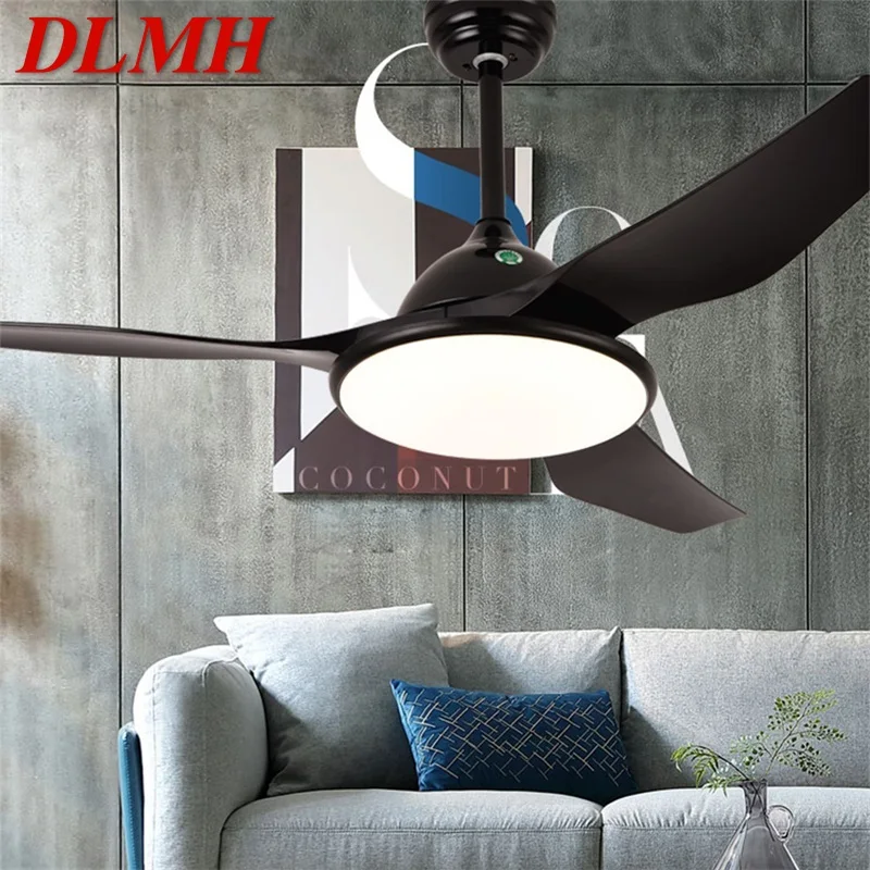 

DLMH Ceiling Fans Light Kit With Remote Control 3 Colors Modern LED Lamp for Rooms Dining Room Bedroom Living room Restaurant