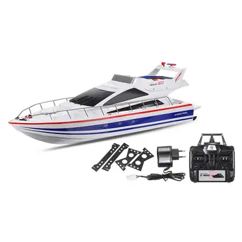 Heng Long 3837 2.4Ghz RC Boat Double Motors Radio Control Boat High Speed 20km/h Racing Ship Model Toys for Children
Heng Long 3837 2.4Ghz RC Boat Double Motors Radio Control Boat High Speed 20km/h Racing Ship Model Toys for Children