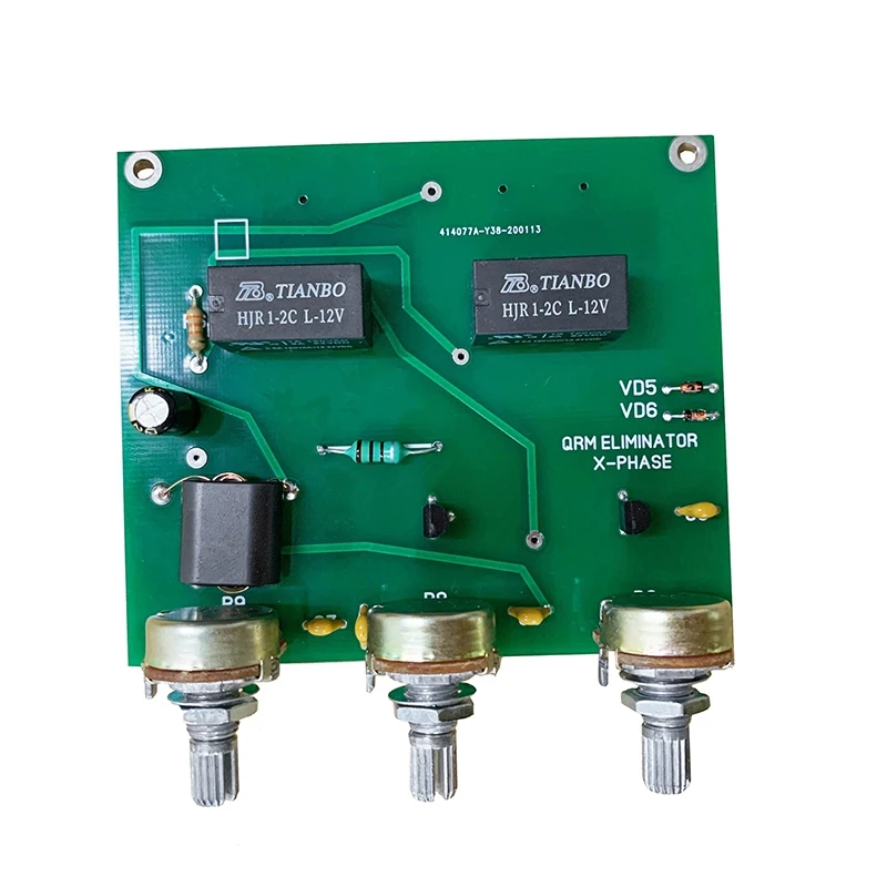 Latest Version QRM Eliminator X-Phase 1MHz to 30MHz HF Bands Amplifier Finished Board
Latest Version QRM Eliminator X-Phase 1MHz to 30MHz HF Bands Amplifier Finished Board