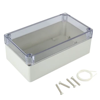 Waterproof Plastic Enclosure Box Electronic Instrument Case Electrical Project Box Outdoor Junction Box Housing Transparent clea
Waterproof Plastic Enclosure Box Electronic Instrument Case Electrical Project Box Outdoor Junction Box Housing Transparent clea