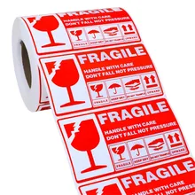 150/300/500pcs/roll Fragile Stickers Please Handle With Care Warning Labels For Goods Decoration Packing Stickers
150/300/500pcs/roll Fragile Stickers Please Handle With Care Warning Labels For Goods Decoration Packing Stickers