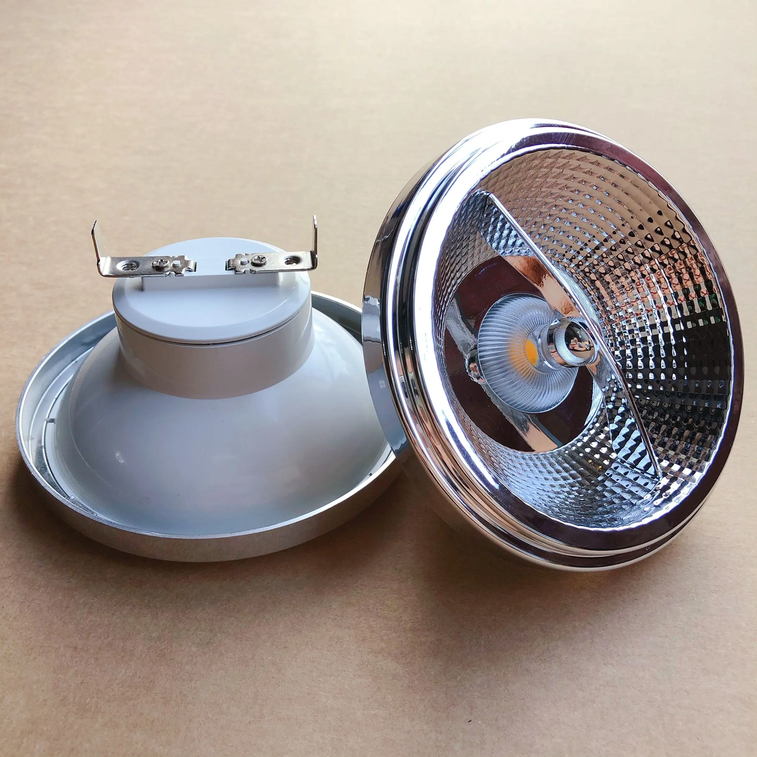 

Dimmable 10W 15W LED Spotlight Warm Cool White AR111 LED Bulb Light QR111 G53 Recessed Ceiling Lamps DC12V AC110V/220V