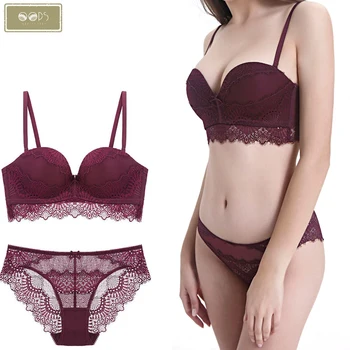 Women Sexy Eyelash Lace Wireless Lingerie Underwear Sets Bra Cotton Comfortable Lady Female Soft Brassiere Brief Panties Set
Women Sexy Eyelash Lace Wireless Lingerie Underwear Sets Bra Cotton Comfortable Lady Female Soft Brassiere Brief Panties Set