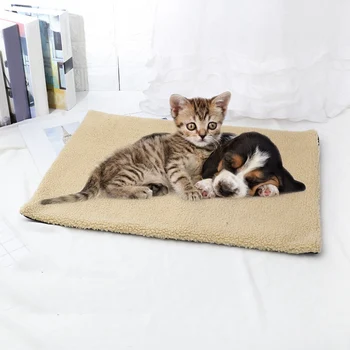Pet Cashmere Sleeping Insulated Self Warming Pet Bed Mat Dog Cold Weather Sleeping Pad
Pet Cashmere Sleeping Insulated Self Warming Pet Bed Mat Dog Cold Weather Sleeping Pad