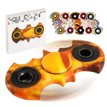 Bat Style Fingertip Gyro Oil Painting Watercolor Fidget Finger Hand Spinner ADHD Focus Toy Children Youth Decompression Toy Gift
Bat Style Fingertip Gyro Oil Painting Watercolor Fidget Finger Hand Spinner ADHD Focus Toy Children Youth Decompression Toy Gift