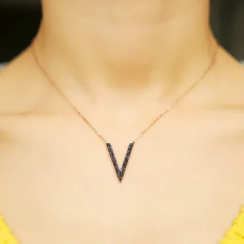 2019 V Shape Triangle charm with black cz Layer Geometric Pendant chains women Necklaces 925 silver Statement Necklace Jewelry
2019 V Shape Triangle charm with black cz Layer Geometric Pendant chains women Necklaces 925 silver Statement Necklace Jewelry