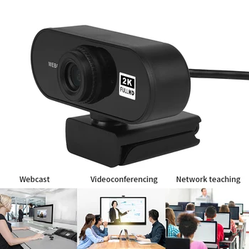 USB Web Camera 1080P HD 5MP Auto Focus Computer Camera Webcams Built-In Sound-absorbing Microphone 2560 *1440 Dynamic Resolution
USB Web Camera 1080P HD 5MP Auto Focus Computer Camera Webcams Built-In Sound-absorbing Microphone 2560 *1440 Dynamic Resolution