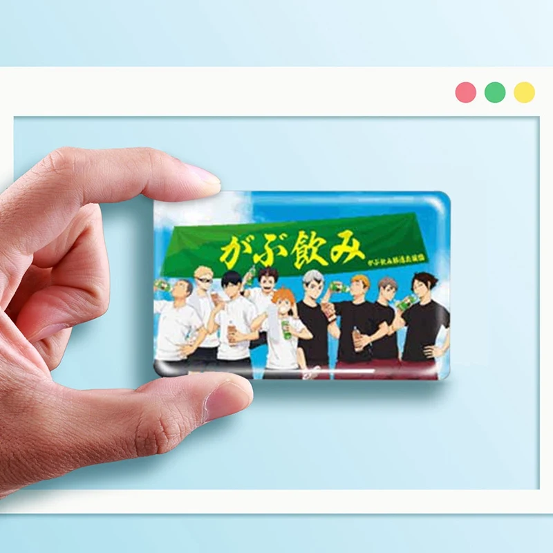 Anime Haikyuu!! Picture Card Stickers IC Card Bus Card Paster Kids Toy Smooth Card Sticker Student Collection Gift 10 pcs/set
Anime Haikyuu!! Picture Card Stickers IC Card Bus Card Paster Kids Toy Smooth Card Sticker Student Collection Gift 10 pcs/set