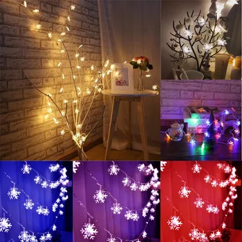 Garland Luces Led Decoracion Fairy Lights Outdoor String Guirnalda 1.5M 10 Snowflakes Party Wedding Christmas Decor 2019 HOT
Garland Luces Led Decoracion Fairy Lights Outdoor String Guirnalda 1.5M 10 Snowflakes Party Wedding Christmas Decor 2019 HOT