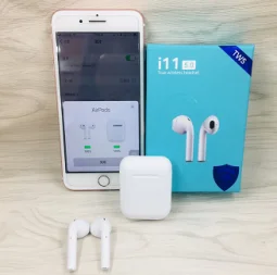 i11 tws Bluetooth 5.0 Earphone with Mic Auto Pairing Touch Control Wireless Bluetooth Headphones
i11 tws Bluetooth 5.0 Earphone with Mic Auto Pairing Touch Control Wireless Bluetooth Headphones