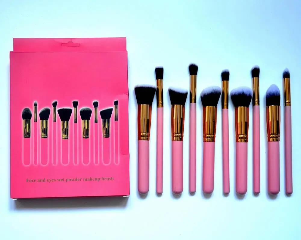 Makeup Brushes Set Profesional Powder Foundation Blush Blending Eye shadow 10 Pieces Makeup Brush Tools ePacket shipping+GIFT
Makeup Brushes Set Profesional Powder Foundation Blush Blending Eye shadow 10 Pieces Makeup Brush Tools ePacket shipping+GIFT