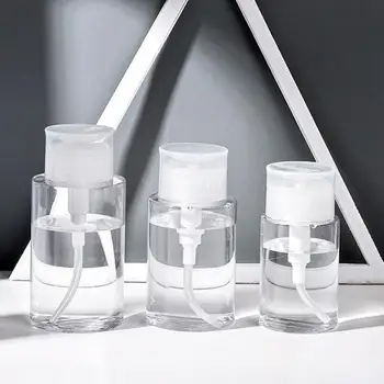 1pc 100ml 200ml Portable Refillable Bottles Empty Plastic Nail Polish Remover Alcohol Liquid Press Pumping Dispenser Bottle
1pc 100ml 200ml Portable Refillable Bottles Empty Plastic Nail Polish Remover Alcohol Liquid Press Pumping Dispenser Bottle