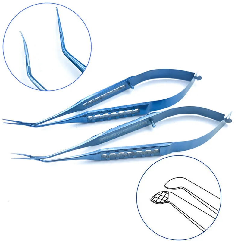 

Inamura Capsulorhexis Forceps 115mm Titanium Ophthalmic Surgical Forceps Instrument