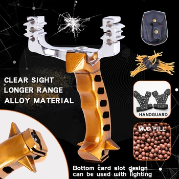 Powerful Folding Wrist Slingshot Catapult Professional Rubber Band Slingshot for Outdoor Shooting Fast Bow For Hunting Equipment
Powerful Folding Wrist Slingshot Catapult Professional Rubber Band Slingshot for Outdoor Shooting Fast Bow For Hunting Equipment