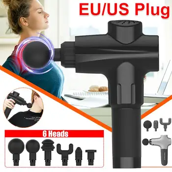 Tissue Massager Therapy LCD Display Electric Muscle Massage Guns 6 Massage Heads Fascia Deep Vibration Fitness Relax Body Slim
Tissue Massager Therapy LCD Display Electric Muscle Massage Guns 6 Massage Heads Fascia Deep Vibration Fitness Relax Body Slim