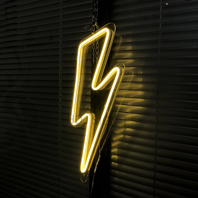 HDJsign Pink Color lightning Neon Sign for rooms bar Transparent Acrylic Flex Custom Led Light Wall Decor
HDJsign Pink Color lightning Neon Sign for rooms bar Transparent Acrylic Flex Custom Led Light Wall Decor