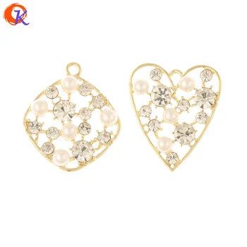 Cordial Design 50Pcs Jewelry Accessories/Rhinestone Charms/Geometry Shape/Imitation Pearl/DIY Jewelry Making/Hand Made/Pendant
Cordial Design 50Pcs Jewelry Accessories/Rhinestone Charms/Geometry Shape/Imitation Pearl/DIY Jewelry Making/Hand Made/Pendant